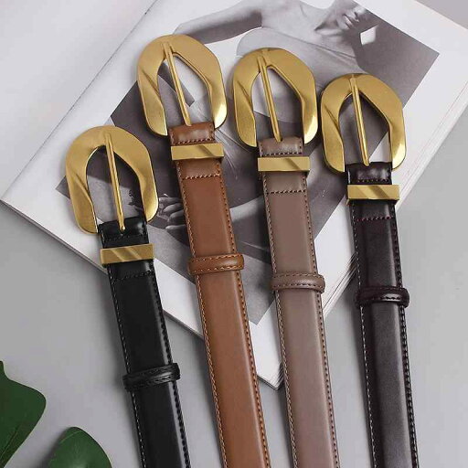 ベルト 韓国 牛革 ゴールド バックル レディース ファッション アクセサリー オールシーズン ベルト ウエスト バンド ベルト 韓国 牛革 ゴールド バックル レディース ファッション アクセサリー オールシーズン ベルト ウエスト バンド