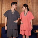 マッサージ スーツ 温泉 サウナ ウェア インナー ズボン ナイト ルーム パジャマ パンツ トップス セット 衣料品 メンズ レディース兼 ユニセックス