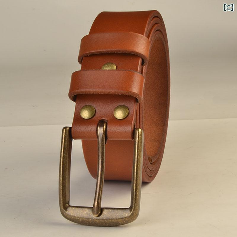 メンズ ファッション アクセサリー オールシーズン ライト ボディ パテント レザー シングル ループ ピン バックル