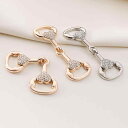 ベルトバックル 留め具 レディース ファッション アクセサリー オールシーズン ベルト ヘッド チェーン バックル ハート スタイリッシュ おしゃれ