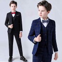 子供服 キッズ スーツ セット 男の子 おしゃれ フォーマル ドレス パフォーマンス ポリエステル チェック ブリティッシュ ボーイズ イベント