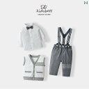 ドレス 子供服 かわいい セットアップ 幼児 キッズ 服 男の子 春 スーツ ベビー 服 ベビー 1歳 年賀 スーツ 紳士 スーツ 3点 セット