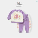 パンツ 子供服 かわいい セットアップ 幼児 キッズ 服 女の子 スーツ 春 ベビー トレーナー カジュアル 春秋 2点 セット
