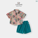シャツ パンツ ベビー キッズ セットアップ かわいい 幼児服 ボーイズ サマー スーツ 半袖 子供用 ショート 夏 子供用 服
