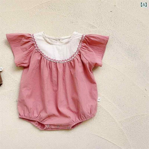 ロンパース ベビー 夏服 ジャンプ スーツ かわいい 赤ちゃん イン 小さい フライング スリーブ 韓国 子供服 女児 クロール スーツ 幼児 女の子 服 ロンパース ベビー 夏服 ジャンプ スーツ かわいい 赤ちゃん イン 小さい フライング スリーブ 韓国 子供服 女児 クロール スーツ 幼児 女の子 服