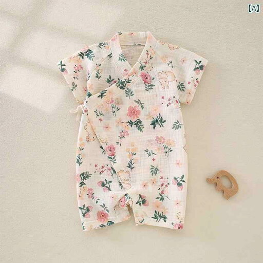 ロンパース ベビー 夏服 ジャンプ スーツ かわいい 赤ちゃん 幼児用 薄手 綿 ちりめん 半袖 作務衣 綿 ロンパース ベビー 夏服 ジャンプ スーツ かわいい 赤ちゃん 幼児用 薄手 綿 ちりめん 半袖 作務衣 綿