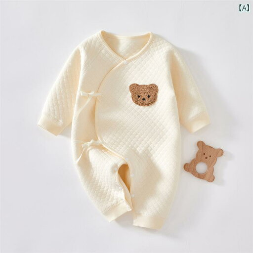カバーオール ベビー服 長袖 ジャンプ スーツ 秋冬 キルティング 暖かい 綿 新生児 パジャマ 新生児 ローブ クローラー スーツ シームレス カバーオール ベビー服 長袖 ジャンプ スーツ 秋冬 キルティング 暖かい 綿 新生児 パジャマ 新生児 ローブ クローラー スーツ シームレス