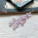 レディース メンズ オールシーズン アクセサリー レトロ ストラップ キーホルダー 爽やか フラワー フルーツ 携帯電話 装飾 おしゃれ