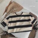 シャツ 子供服 韓国 ベーシック 子供 ストライプ 長袖 Tシャツ メンズ レディース ベビー コットン ソフト ラウンドネックトップス 春秋 ボトム