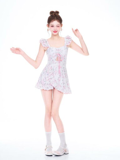 水着 レディース カジュアル ワンピース スカート ウエスト カバー スリム 女の子 学生 温泉 入浴 胸パッド ワイヤーし 水着 レディース カジュアル ワンピース スカート ウエスト カバー スリム 女の子 学生 温泉 入浴 胸パッド ワイヤーし