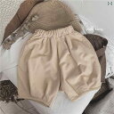 メンズ レディース 夏 パンツ 子供服 柔らかい 韓国 子供 ー ユニセックス ベビー パンプキン 七分 春秋