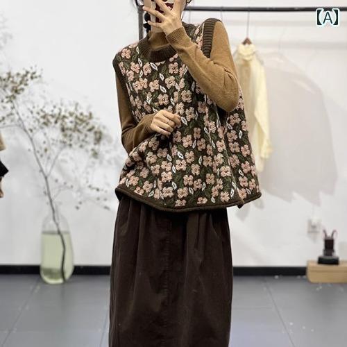 レディース 秋冬 ニットベスト セーター レイヤード ラウンドネック 普段使い カジュアル おしゃれ きれいめ アップ 快適コーデ 暖かい レジャー アウトドア 旅行 普段 仕事 レディース 秋冬 ニットベスト セーター レイヤード ラウンドネック 普段使い カジュアル おしゃれ きれいめ アップ 快適コーデ 暖かい レジャー アウトドア 旅行 普段 仕事