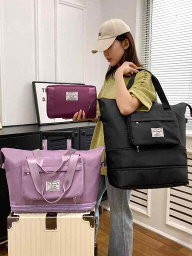旅行 出張 トラベル ハンド ボストン バッグ 大容量 シンプル ポケット トート 収納 内ポケット 折り畳み 大きいサイズ 韓国 旅行 出張 トラベル ハンド ボストン バッグ 大容量 シンプル ポケット トート 収納 内ポケット 折り畳み 大きいサイズ 韓国