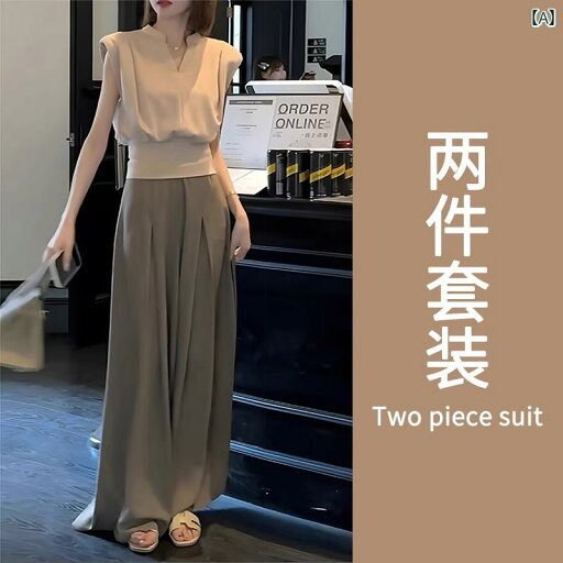 Tシャツ パンツ セットアップ ワイドパンツ カジュアル 夏 ビジネス リゾート 休日 ママ友 レディース Tシャツ パンツ セットアップ ワイドパンツ カジュアル 夏 ビジネス リゾート 休日 ママ友 レディース