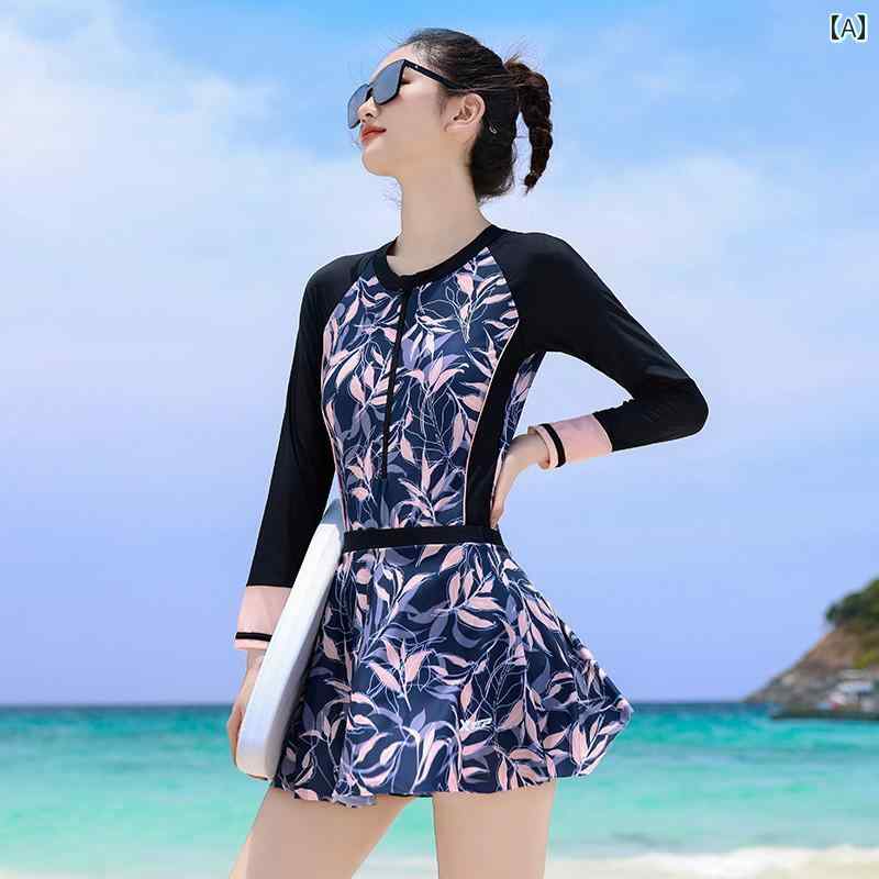 水着 カジュアル ワンピース スイムウェア レディース 夏 海 プール リゾート レジャー 体型カバー 日焼け防止 マリンスポーツ