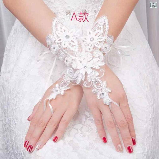 ウェディングドレス グローブ ブライダル ショート グローブ ホワイト パール ドット リボン 手袋 パーティー 結婚式 ウェディングドレス グローブ ブライダル ショート グローブ ホワイト パール ドット リボン 手袋 パーティー 結婚式