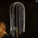 ウエディング 花嫁 ヘッドドレス ラインストーン ヘアアクセサリー 結婚式 髪飾り アクセサリー エレガント 新婦 ギフト