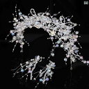 ウエディング 花嫁 ヘッドドレス カチューシャ ヘアアクセサリー 結婚式 髪飾り イヤリング アクセサリー エレガント 新婦 ギフト