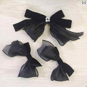 ウエディング 花嫁 ヘッドドレス リボン ヘアピン ヘアアクセサリー 結婚式 髪飾り アクセサリー エレガント 新婦 ギフト