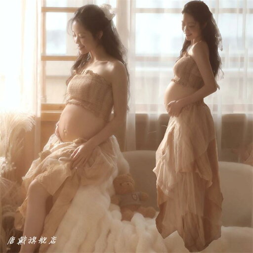 マタニティ フォト 衣装 おしゃれ かわいい シンプル シフォン フォト スタジオ フレンチ レトロ ホーム 妊婦 魅惑 スリム チューブトップ スカート マタニティ フォト 衣装 おしゃれ かわいい シンプル シフォン フォト スタジオ フレンチ レトロ ホーム 妊婦 魅惑 スリム チューブトップ スカート