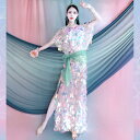 レディース ダンス ベリーダンス フォーク マーメイド スパンコール キラキラ ローブ 服 練習 スーツ 大人 パフォーマンス 衣装 アクセサリー