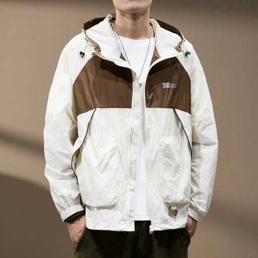 メンズ ウィンドブレーカー 夏 薄手 屋外 アウトドア ハイキング UPF50 フード 日焼け防止服 メンズ ひんやり 涼しい 快適 涼しい 速乾 通気性抜群 ジャケット メンズ ウィンドブレーカー 夏 薄手 屋外 アウトドア ハイキング UPF50 フード 日焼け防止服 メンズ ひんやり 涼しい 快適 涼しい 速乾 通気性抜群 ジャケット