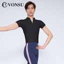 バレエ ボディトップス 体操服 ウェア レオタード 衣装 練習 ダンス ヨガ ベリー バレエ シェイプ トレーニング メンズ フィット メンズ