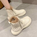 スノーブーツ 防水 防寒 滑らい 履きやい ファッション ブーツ スノー シューズ ショート フラット 靴 滑りにくい 厚手 暖かい 厚 外出 耐寒性 レディース レディース 冬