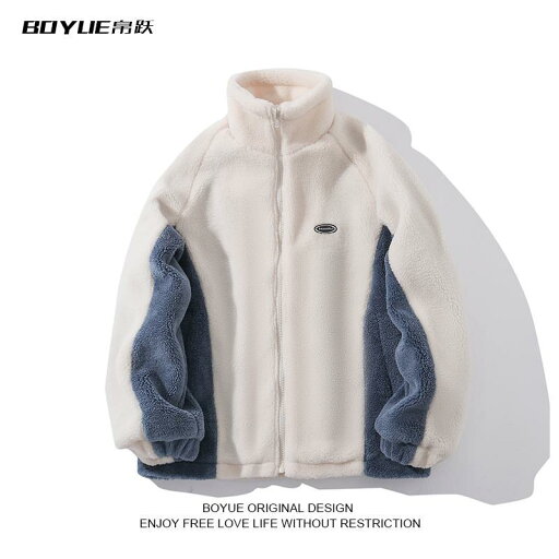 ジャケット メンズ ファッション レディース カラー ブロック ラム ベルベット 秋冬 アメリカン レトロ 屋外 スプライシング 学生 綿服 ジャケット メンズ ファッション レディース カラー ブロック ラム ベルベット 秋冬 アメリカン レトロ 屋外 スプライシング 学生 綿服
