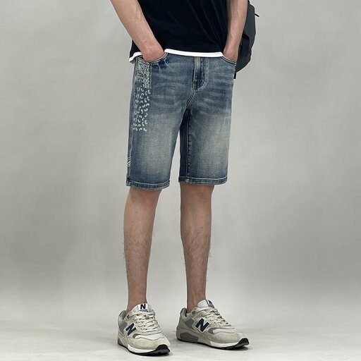 パンツ デニムパンツ 夏 ハーフ ひざ丈 プリント ミッド メンズ デニム ショートパンツ ストレート 五分丈 ズボン パンツ デニムパンツ 夏 ハーフ ひざ丈 プリント ミッド メンズ デニム ショートパンツ ストレート 五分丈 ズボン