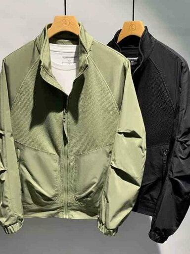 ジャケット メンズ ファッション 秋冬 ショート スタンドカラー 韓国 カジュアル ニット ステッチ 英国 ヤッピー 男性用 ジャケット メンズ ファッション 秋冬 ショート スタンドカラー 韓国 カジュアル ニット ステッチ 英国 ヤッピー 男性用
