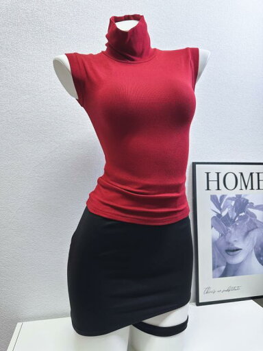シャツ トップス ノースリーブ ランニング レディース 魅惑的 女性用 ハイネック Tシャツ 肌 優しい ソフト レイヤリング スリム タイト 秋冬 シャツ トップス ノースリーブ ランニング レディース 魅惑的 女性用 ハイネック Tシャツ 肌 優しい ソフト レイヤリング スリム タイト 秋冬