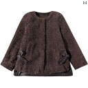 レディース ジャケット ウール混紡 冬 ショート丈コート アウター ラウンドネック 長袖 保温 おしゃれ 大人かわいい モダン フェミニン カジュアル シンプル ランチ 旅行 温泉 観光 散歩