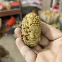 置物 木 仏具 神具 インテリア ディスプレイ レトロ 小物 オフィス デスク アート 彫刻 菩薩 仏像 仏陀 チャイナ風 ペンダント メンズ