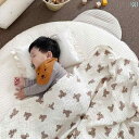 ガーゼ ブランケット タオル 肌掛け シンプル カジュアル かわいい ベビー 赤ちゃん 出産祝い キッズ 乳幼児 子供 男の子 女の子 春夏 韓国