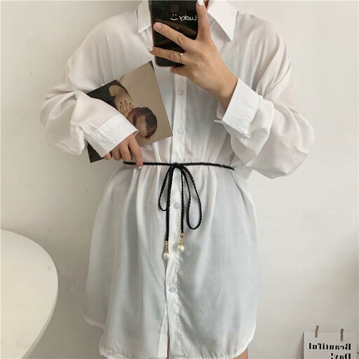 シャツ 紐ベルト 韓国 革 ロープ パール 結び目 ベルト 女性 織 マッチング セーター ガードル シャツ 紐ベルト 韓国 革 ロープ パール 結び目 ベルト 女性 織 マッチング セーター ガードル