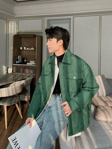ジャケット メンズ コットン 冬 おしゃれ 軽量 韓国 レトロ チェック ジャケット メンズ コットン 冬 おしゃれ 軽量 韓国 レトロ チェック