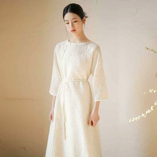 ドレス レディース 夏 チャイナ 清楚 アセテート ハイエンド 女性 質感 中国 茶 ロング ドレス レディース 夏 チャイナ 清楚 アセテート ハイエンド 女性 質感 中国 茶 ロング