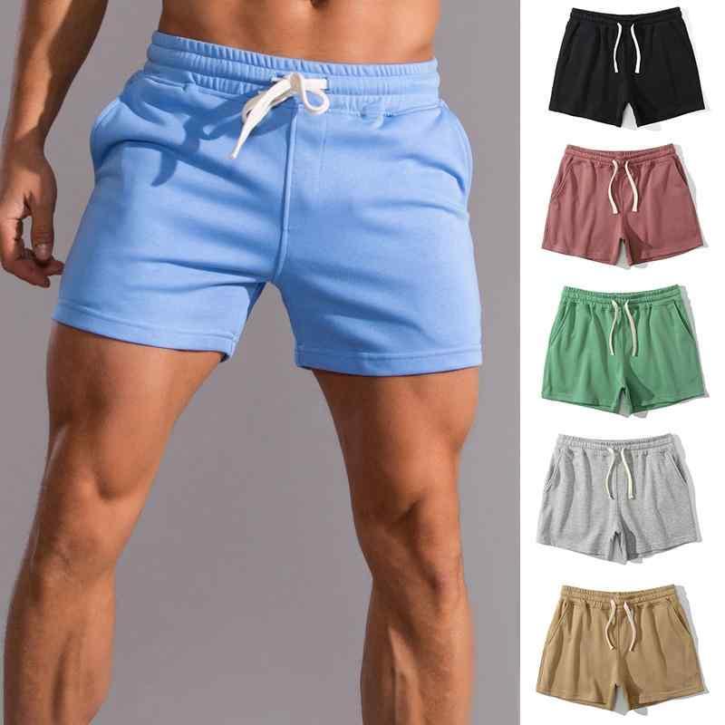 パンツ メンズ マッスル ショーツ アメリカン ランニング トレーニング スクワット 大きいサイズ タイト フィットネス スリーポイント 無地