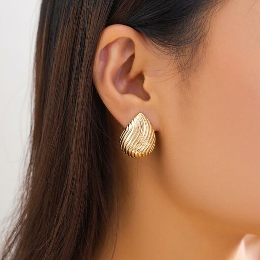 アクセサリー レディース ピアス おしゃれ 女性用 ストライプ メタル ドロップ イヤリング シンプル 日常 アクセサリー レディース ピアス おしゃれ 女性用 ストライプ メタル ドロップ イヤリング シンプル 日常