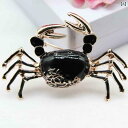アクセサリー レディース ブローチ 卒業式 入学式 おしゃれ レトロ カニ かわいい 男性用 4 カラー オプション 文学 カーディガン