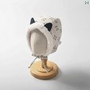新生児 秋冬 レディース 赤ちゃん 防風 厚手 ベビー 帽子 小猫 暖かい 耳保護 かわいい 猫 防風