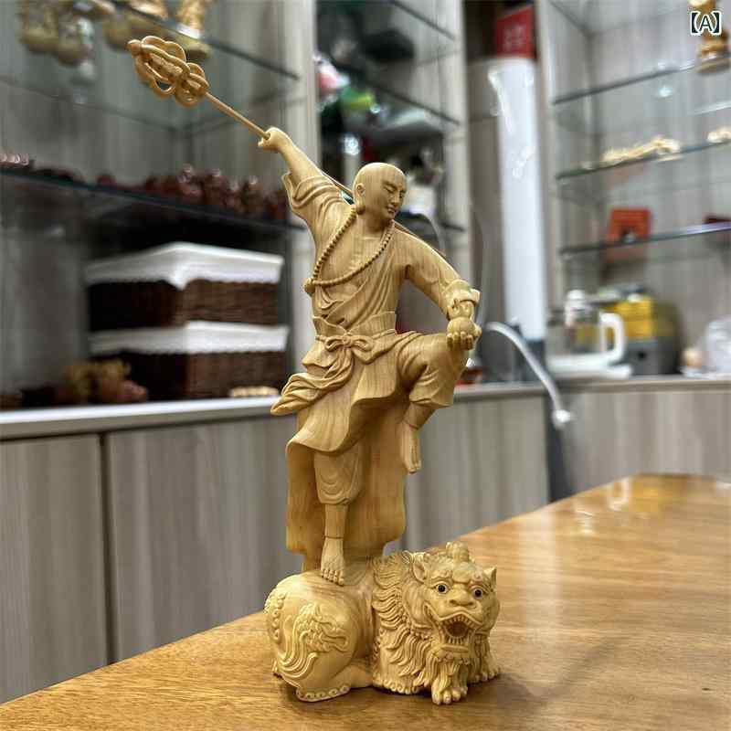 地蔵 置物 木 仏具 神具 インテリア ディスプレイ レトロ 小物 アート 縁起物 彫刻 菩薩 仏像 仏陀 チャイナ風