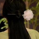 ヘアヘアアクセサリー かんざし ヘアピン 木 頭 花 髪飾り 髪留め 大人式 母の日 ギフト レトロ おしゃれ モダン レトロ レディース シンプル ナチュラル...