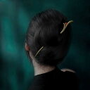 ヘアヘアアクセサリー かんざし ヘアピン 木 頭 髪飾り 髪留め シンプル 大人式 母の日 ギフト レトロ おしゃれ モダン レトロ レディース シンプル ナチ...