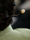 ヘアアクセサリー かんざし ヘアピン 木 頭 髪飾り 髪留め 蓮花 檀木 大人式 母の日 ヘア レトロ おしゃれ モダン レトロ レディース シンプル ナチュラ...