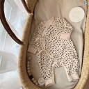 ベビー 新生児 服 ロンパース 赤ちゃん ジャンプスーツ 春秋冬 インナー 肌着 長袖 綿 メンズ レディース兼 クロール スーツ 帽子 セットアップ 出産祝い