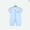 ベビー キッズ 新生児 服 ロンパース 赤ちゃん ジャンプスーツ カバーオール 半袖 薄手 夏 かわいい メンズ レディース兼 コットン 涼しい