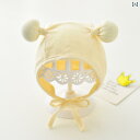 ベビー 新生児 子供 春秋 コットン 帽子 メンズ レディース兼 頭耳保護 暖かい 調整可能 かわいい おしゃれ 快適 通気性 柔らかい 韓国 外遊び 外出 屋...