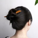 ヘアアクセサリー かんざし ヘアピン 木 桃木 手工 頭 髪飾り 髪留め 大人式 母の日 ギフト レトロ おしゃれ 簪 レトロ レディース シンプル クラシカル...